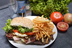 Terminale płatnicze do obsługi zamówień POS dla burgerowni
